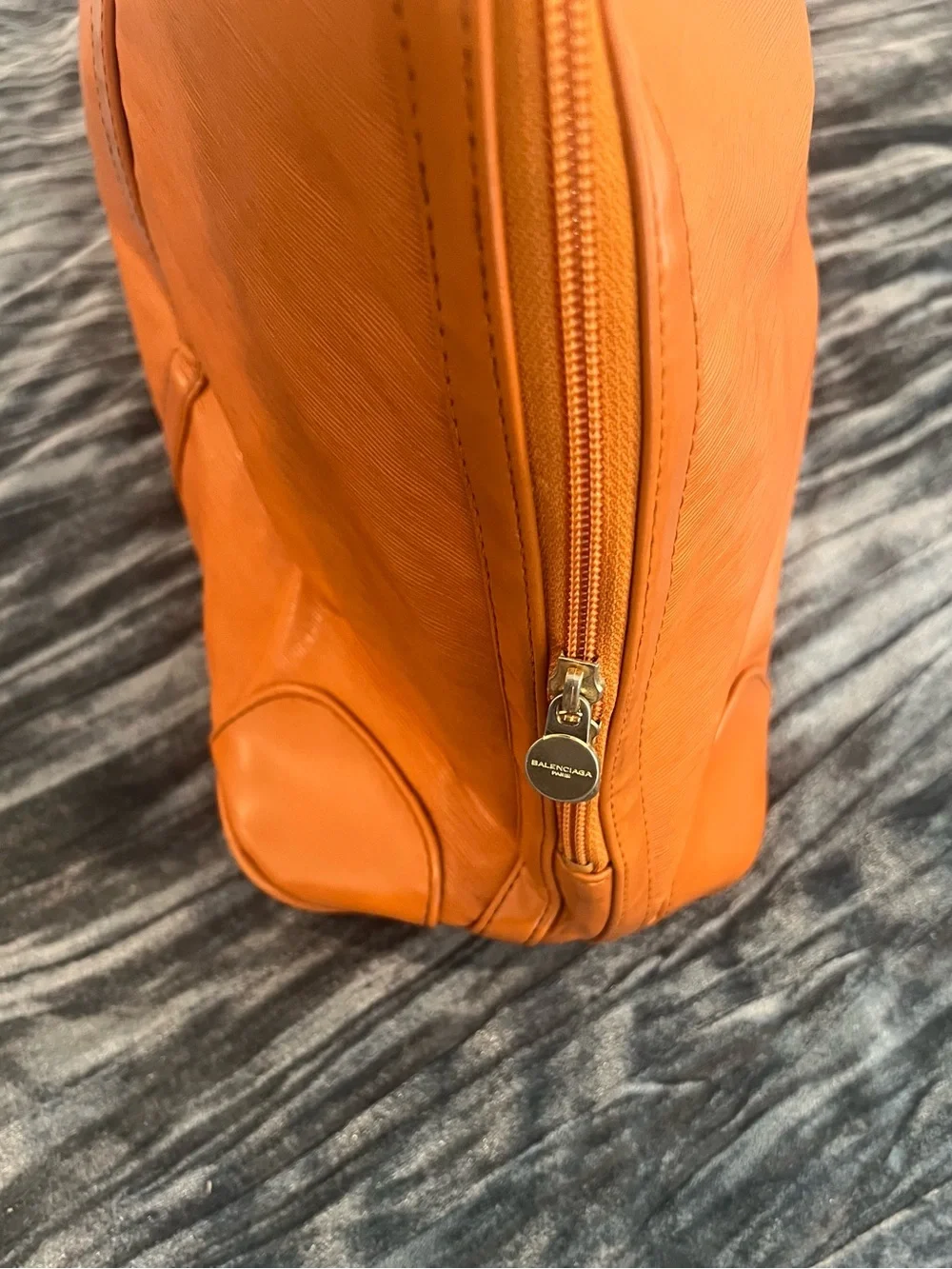 Balenciaga Men's Brown Leather Travel Tote